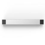 15 inches Alloy Rubber Personalised Laptop Stand 220g Silver Color