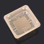 Golden Square 7.5*7.5*3.2cm Mooncake Plastic Tray