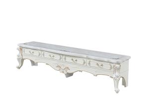 Quality Marble Solid Wood TV Cabinet And Coffee Table Set wholesale