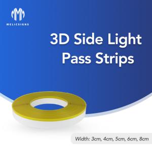 Quality No Metal Marquee Letter Bottom Side Pass Light Strip For 26 Letter Advertising Signs wholesale