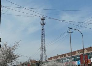 Quality 180KM / H Mobile Network Tower , Cellular / Mobile Phone Microwave Tower wholesale