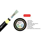 Non Metallic Singlemode Self Supporting Aerial Fiber Cable Drop Round ADSS