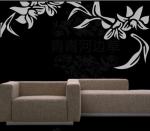 Beautiful flower Living Room Decorative Wall Sticker A0053