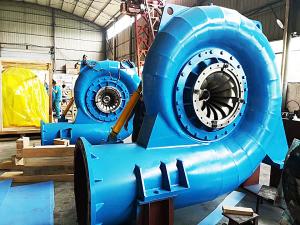 Quality Efficiency Automatic Water Turbine Generator 50-60Hz 450-1000 RPM 220-690V Brushless Excitation wholesale
