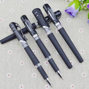 Quality Gel pen,Promotional gel-ink pen with cap,black rubber gel-ink pen, wholesale