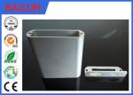 6063 T5 Silver Anodizing Aluminum Extrusion Profiles for End Caps Aluminum
