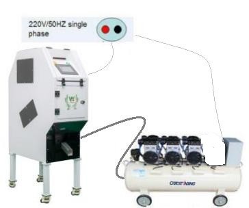 Wenyao Recycled Plastic Color Sorter Intelligent PET PVC Color Sorting Machine