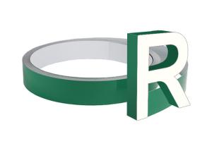 Quality Illuminated Green Color Coated Channel Letters 50m Aluminum Trim Cap Flat Aluminum Coil wholesale