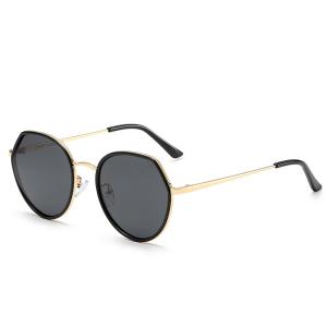 Quality Polarized Women BSCI 142MM Resin Lens Sunglasses Luxury PC With Metal wholesale