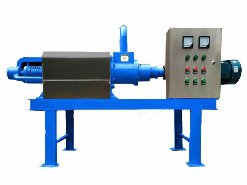 3000 kg Farm Equipment Cow Cattle Pig Manure Dewatering Machine Dung Dehydrator