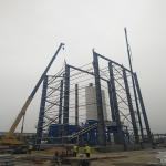 Prefabricated Steel Frame Factory Warhouse Steel Construction Fabrication