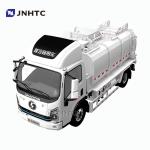 Shacman E9 Garbage Truck 8tons Kitchen Food Waste Garbage Truck For Sale
