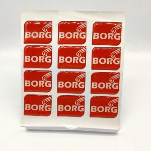 Quality Regular Shape 3M Glue Custom Epoxy Stickers For Promotion Advertising wholesale