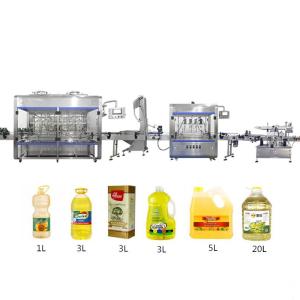 Quality 150ml/S Sesame Soya Oil Bottle Filling And Capping Machine wholesale