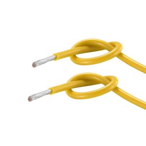 Quality High voltage 450/750V 180C VDE H05S-K 1.5mm2 AWG Single Core Silicone Rubber Insulated Cables black white wholesale