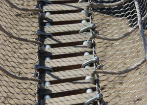 Quality SUS304 Playgroud Stainless Steel Rope Cable Mesh Protection Netting Anti Acid wholesale