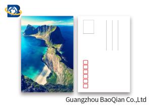 Quality Scenery 3D Lenticular Postcards / 3 Dimensional Lenticular Greeting Card wholesale