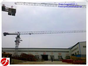 Quality 8t (QTZ100)6613 flat top Tower Crane for sale wholesale