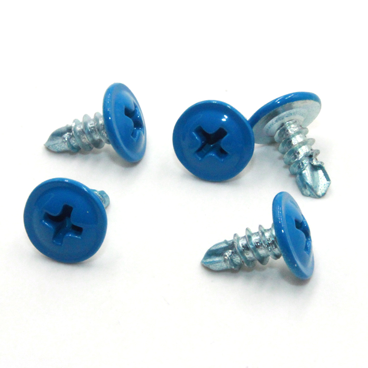 ISO9001 2015 Certified C1022 Self-Drilling Screw with Truss Head and Zinc Plated Finish