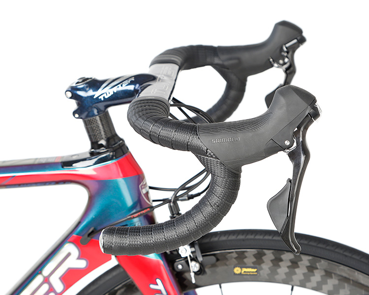 Shimano Groupset Disc Carbon Road Bike , 22 Speed Carbon Bike Alu Alloy CNC