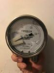 Double-strength Glass Window Stainless Steel Differential Pressure Gauge for
