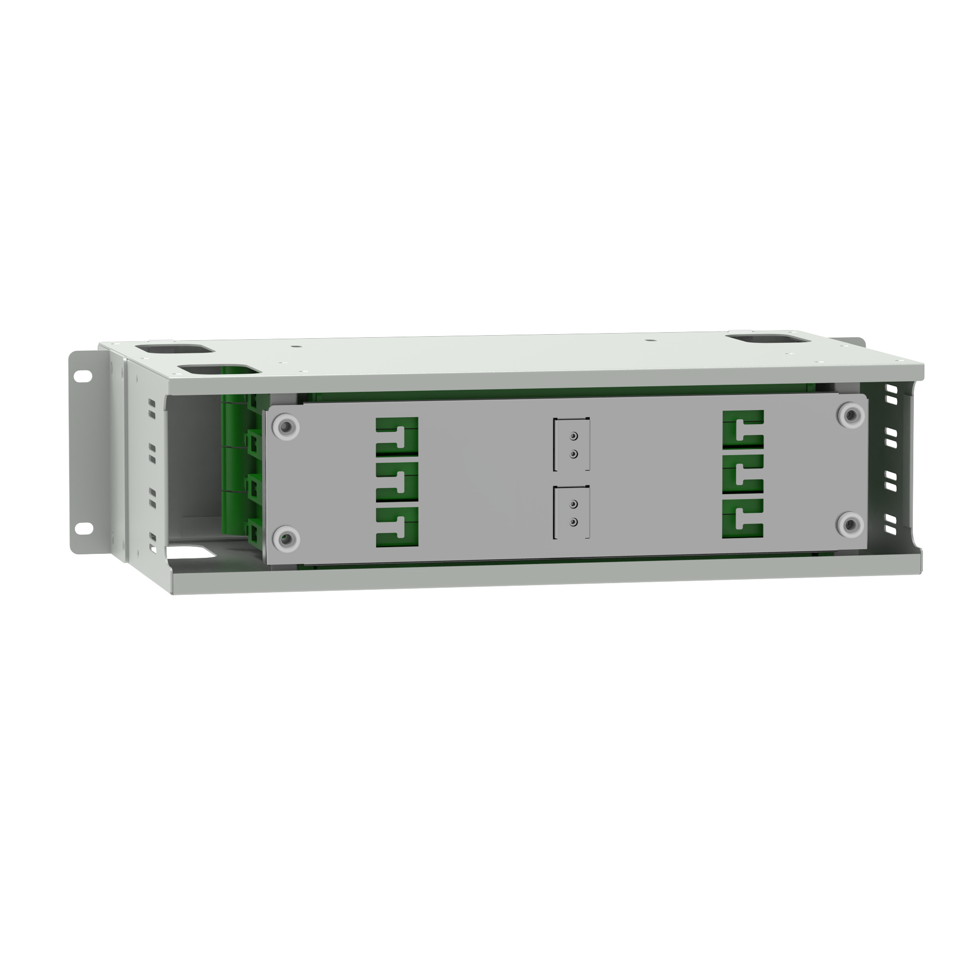 E2000 Type 48 PortS Optic Fiber Patch Panel for WHTIE Sub Optic Distribution Frame