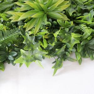 Quality 4x25cm Artificial Green Grass Wall For Wedding Decor wholesale