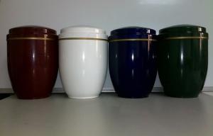 Quality Colorful painted metal urn for body ash , cremation urn products wholesale