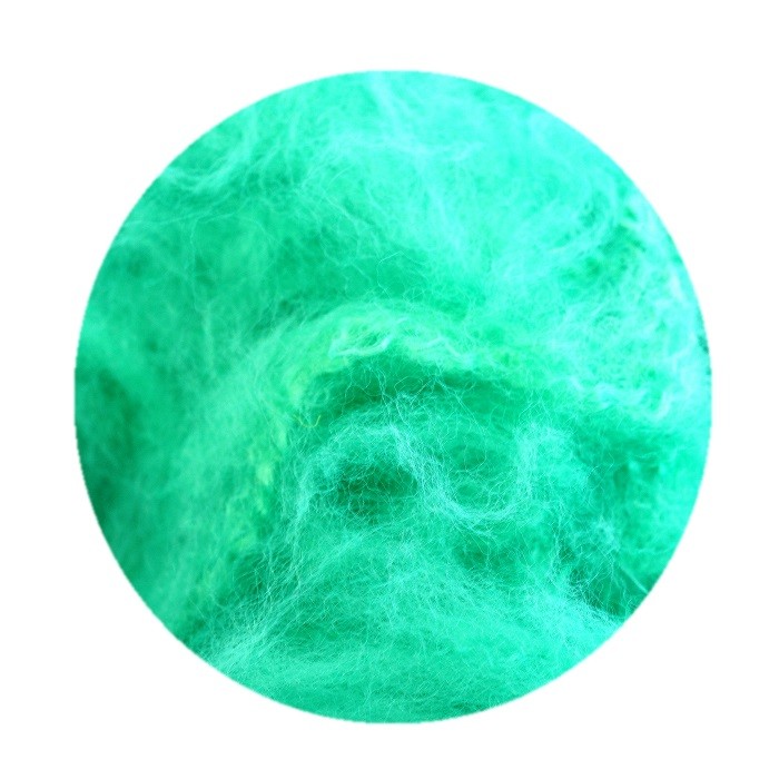 Recycled PSF Polyester Yarn Raw Material 76mm Good Crimp Shaping