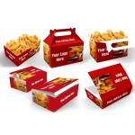 Custom Logo Disposable Fried Chicken Burger Boxes - Restaurant-Grade Takeout
