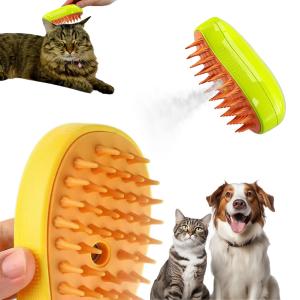 Quality Electric Pet Grooming Brush Self Cleaning Cat Grooming Brush wholesale