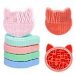 12*12*5cm Silicone Makeup Brush Cleaner Mat Beauty Cosmetic Personal Care