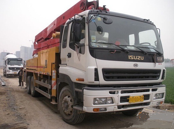 2009 Isz Truck 38 M Pm Concrete Pump