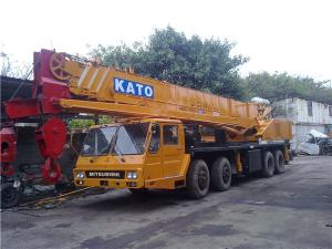 Quality secondhand kato 50t/NK500E made in japan original 5 booms wholesale