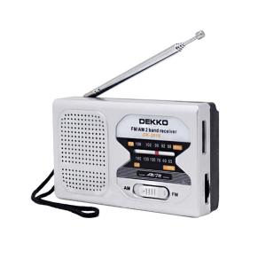 China Plastic  Digital Portable AM FM Radio Speaker 23MM50dB Built In Antenna on sale