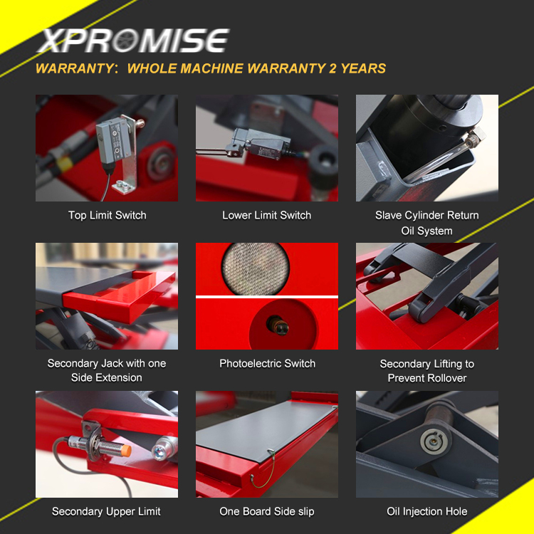 Heavy Duty Electric Alignment Scissors Car Lift with CE