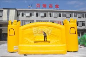 Quality OEM Commercial Inflatable Bouncer Yellow Bounce Jump House wholesale