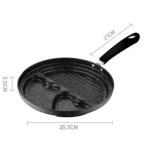 Hot Sale Medical Stone Kitchen Egg Cooking Fry Pan Round Shape Frying Pan Non