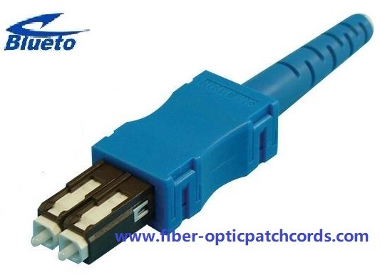 LSZH Single Mode Fiber Patch Cord MU Unitboot To MU Uniboot Duplex Fiber Jumper