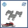 Buy cheap Grey Wheels Snowmobile Dolly Set 3 Wheel Swivel Caster Heavy Duty Steel from wholesalers