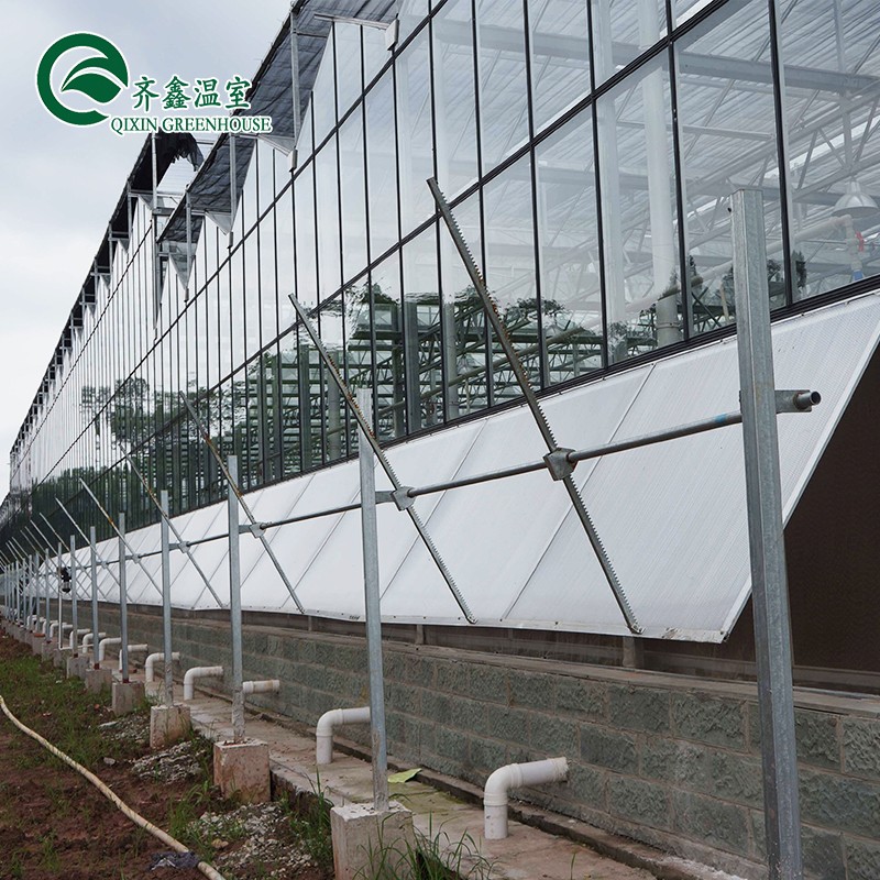 Customized Canada Tunnel Greenhouse Garden Tunnel with Glass or PC Sheet