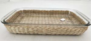 Quality Best selling Seagrass bottle carrier Wicker detox bottle holder Seagrass glass cup holders wholesale