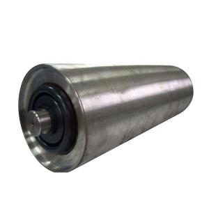 China Dia 159mm Heavy Duty Conveyor Roller Stainless Steel Pallet Conveyor System on sale