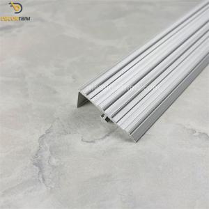 Quality Corner Trim Metal Stair Trims Nosings F Shape Alloy 6063 Material wholesale