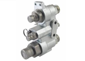 Quality Easy Cleaning Flush Face Hydraulic Quick Couplers , Durable Parker Flat Face Couplers wholesale