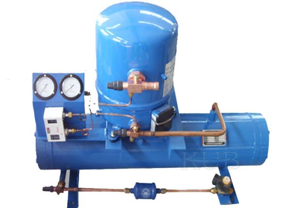 MGM64 Water Cooled Refrigeration Condenser Open Chiller With Maneurop Hermetic