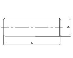 Linear bearings SI Series Linear Shaft Si6
