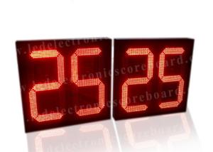 China 5V Red Color LED Countdown Timer For Basketball Game Customized Design on sale