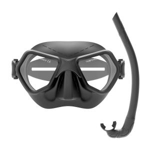 Quality Tempered Glass Free Diving Goggles And Snorkel Mask Snorkeling Kit wholesale