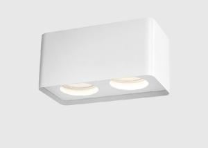 Quality Double Head Square Surface Mount LED Lights for Art Galleries / Shopping Mall 2 * 7 W wholesale